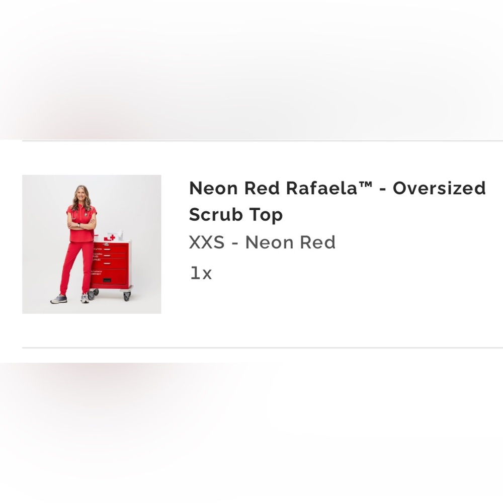 Rafaela Oversized Scrub Top
